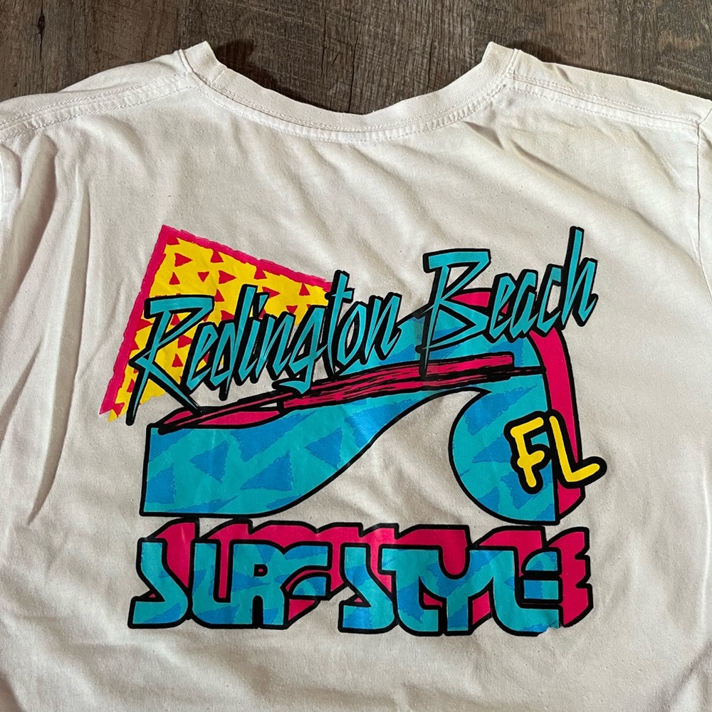 Surf Style Redington Beach White T-Shirt